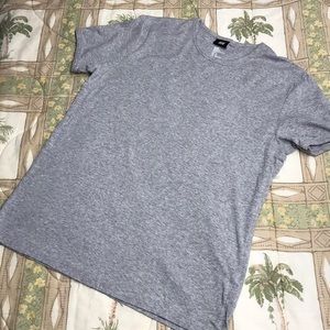 H&M Heather Gray Basic T-shirt